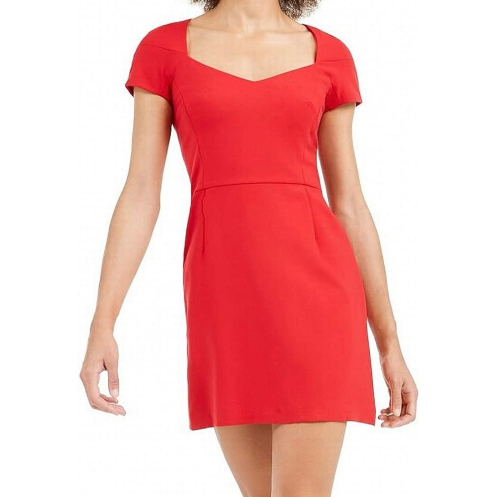 French Connection V-Neck Mini Dress